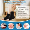 Cooling Cuff Foot, Reusable Cool Ankle Brace, Ice Pack Gel