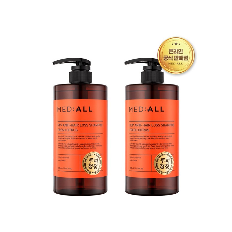 Mediol Scalp Hair Loss Dandruff Relief Mildly Acidic Shampoo 800ml