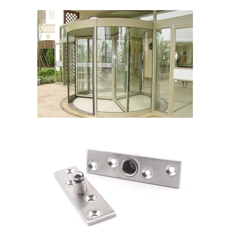 Create idea 8Pcs 360 Degree Door Pivot Hinge Center Pivot