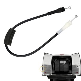 924-352 Rear Cargo Door Latch Cable,Left Driver Side For 1992-2024 Ford E150 E250 E350 E450 Econoline Club Wagon Super Duty Accessories,Replaces 8C2Z-15431A03-A Lower Door Handle Cable Wire