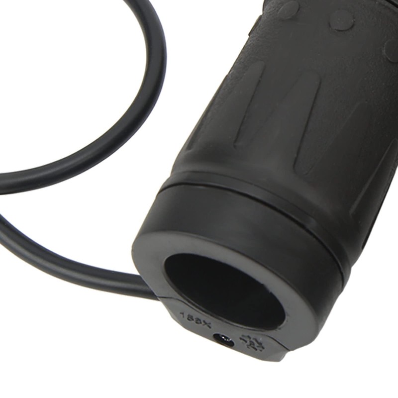 Qinlorgo Electric Bike Twist Throttle, Electric Bike Throttle Grip Split