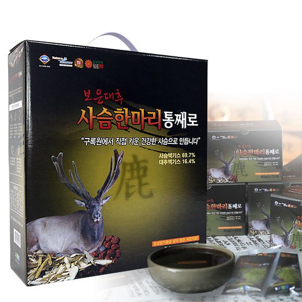 Gurokwon [Onsale] Boeun Jujube 60 packs of whole deer, deer