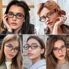 Dollger Oval Blue Light Glasses for Women Men Fashion Retro