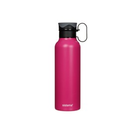 Sistema Stainless Steel Bottle, 600ml. Assorted Colours.