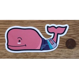 Vineyard Vines NEW Vineyard VINES Swim TRUNKS Suntan SUMMER Whale STICKER Laptop DECAL Rare