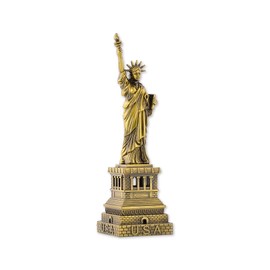 DS. DISTINCTIVE STYLE Ace Select Statue of Liberty Model Statue of Liberty Metallic Statue Statue of Liberty Figurine for Souvenirs - 18 cm