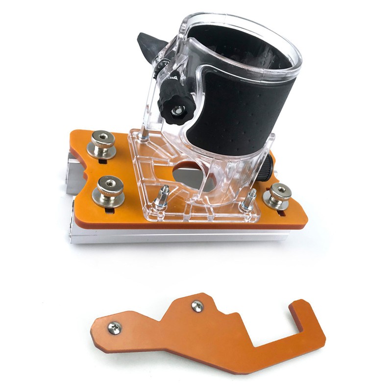 Wood Router Slotting Bracket 5 To 56mm Adjustable Base Trimmer