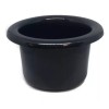 Herrajes Guerrero Porta Vaso Para Salas Muebles Tapicería Negro -