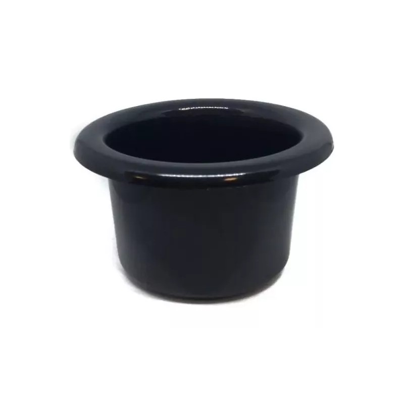 Herrajes Guerrero Porta Vaso Para Salas Muebles Tapicería Negro -