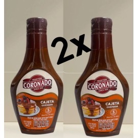Coronado 2 Pack of Coronado Cajeta Quemada, 660 Gr Each Bottle Coronado Goat Milk Caramel