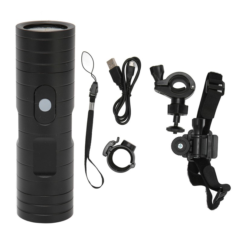 Bike Helmet Camera Video Recorder with LED Light HD 1080P