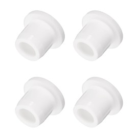 GLOKUUCA Plug Holes - 4 Pack T11 Waterproof Rubber Button Plug Fits for 10-11-mm Hole - (White)