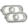 SHLPDFM 2 PCS/SET Transparent Clear Side Indicator Set 1J0949117 Compatible