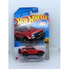 Hot Wheels 2022 - '95 Jeeps Cherokee - Red - Baja Blazers 10/10-150/250