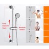 Hand Shower Holder, 25 mm Round Shower Holder, 360° Rotatable