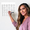 Glassboard Studio Dry Erase Weekly Schedule Sticker Decal for School,