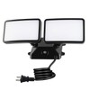 FAGUANGAO Dusk to Dawn LED Security Light,18W Plug in Flood