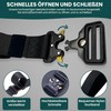 Zukunftsenkel Tactical Belt Men's Black Military Quick Release Extra Length