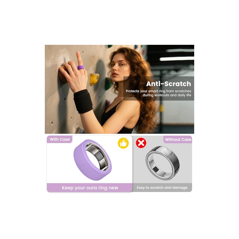 Oura Ring Cover - Silicone Protector for Gen 4/3 -