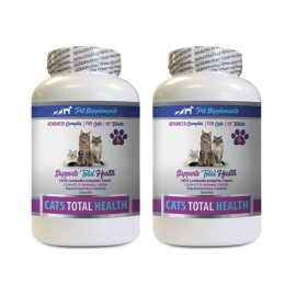 Pet Supplements bilberry care - CATS TOTAL HEALTH COMPLEX - natural health 2 Bottle 120 Capsules