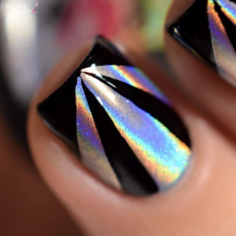 Whats Up Nails - Triangle Tape Vinyl Stencils for Nail