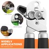 Multifunctional Stainless Steel Manual Can Opener and Bottle Opener, Heavy
