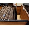 Custom Accents PVC Hanging File Rail for 1/2 Drawer Sides