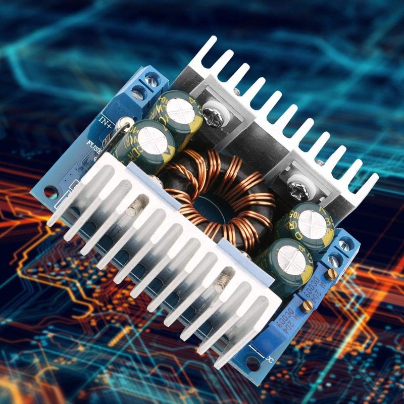 DC5-30V to 1.25-30V Automatic Step DC-to-DC Power Converter UP/Down Converter