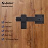 JIAHOO 6" Barn Door Flip Latch Sliding Door Latch Gate