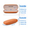 Eyeglass Case,RayLove Hard Shell Glasses Case Neutral Flip Glasses Case