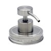 Mason Jar Lifestyle Satin/Brushed #2 Rust Proof Soap Pump Dispenser