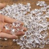 Dekori Fake Ice Cubes, Acrylic, Transparent, Irregular Crystal, Wedding, Bar