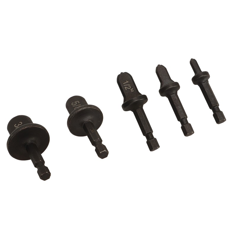 5pcs Copper Tube Expander Copper Pipe Swaging Tool Drill Bit