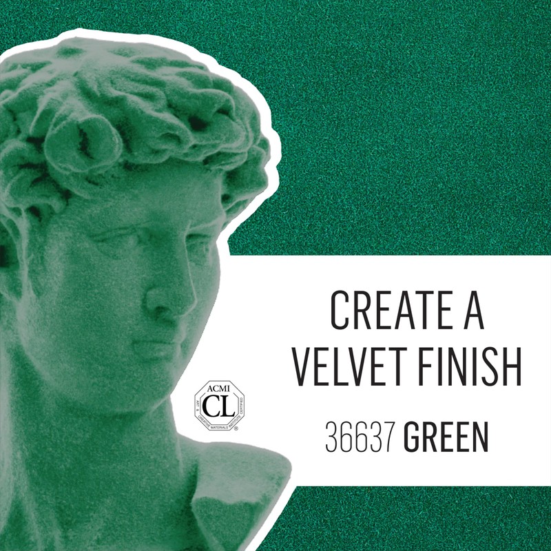 FolkArt Velvet Crush 2 Part Flocking Kit, Green