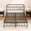 Kujielan Metal Bed Frame - Structurally Stable Heavy Duty Steel