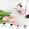 DOERDO DD 10Pcs House Shaped Gift Boxes Candy Cookie Box