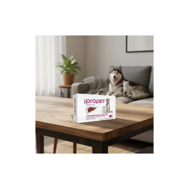 Propet Silimarina Perros Gatos Hepatoprotector 30caps