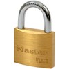Master Lock 4140KA-4232 Key Padlock with Brass Body, Gold, 6