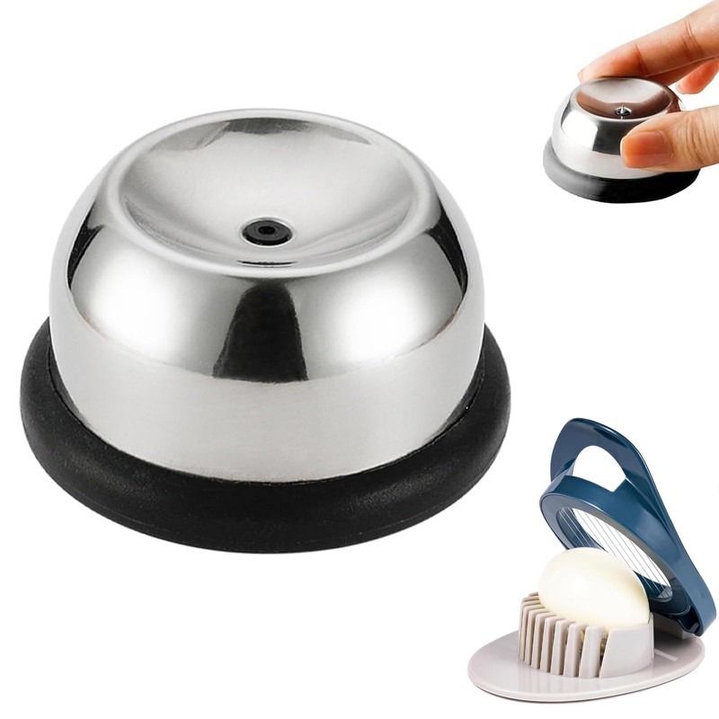 QUNLIUJIAO Set of 2 Egg Cutters with Egg Cutter, Egg