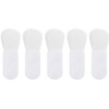 Set de 5 Mini Brochas de Maquillaje de Color Blanco
