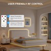 Olaholii 16.4ft COB Led Strip Light with Remote, 2700K Dimmable