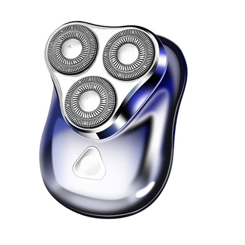 Triple Head Razor Electric Men's Mini Razor Full Body Wash