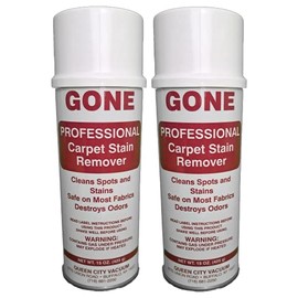 Supervacuums GONE Professional Carpet Stain Remover (2-Pack)