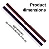 4pcs Numbered Fitness Resistance Bands, Stretching Strap with Clear Markings