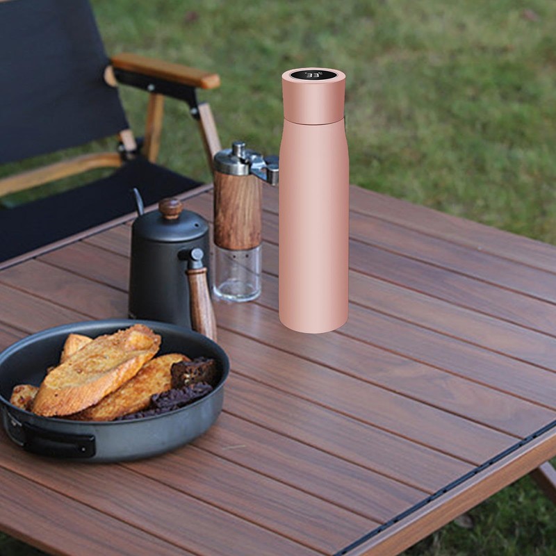 Smart Water Bottle - Temperature Display LED Thermal Bottle with