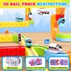 Electric Train Set for Kids, 32 Piece STEM Track Building