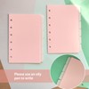 DY.2ten Dividers for 6 Ring Binder, 1/6 Cut Tabs, A7