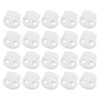 uxcell Plastic Spring Cord Locks, 20Pcs Shoe Lace Tie Lock,