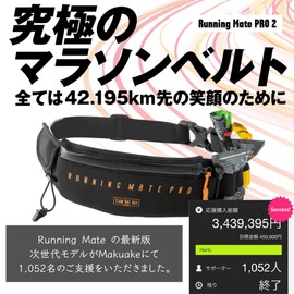 Team One Day Running Pouch, RunningMate Runner/ Trainer, No Shake, Smartphone / Plastic Bottle Storage, Velcro Attachment, gray