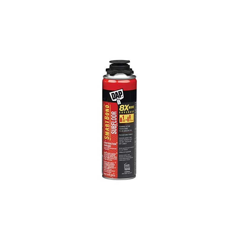 Dap 00042 Subfloor Gun-Grade Construction Adhesive, 20-Ounce, Tan
